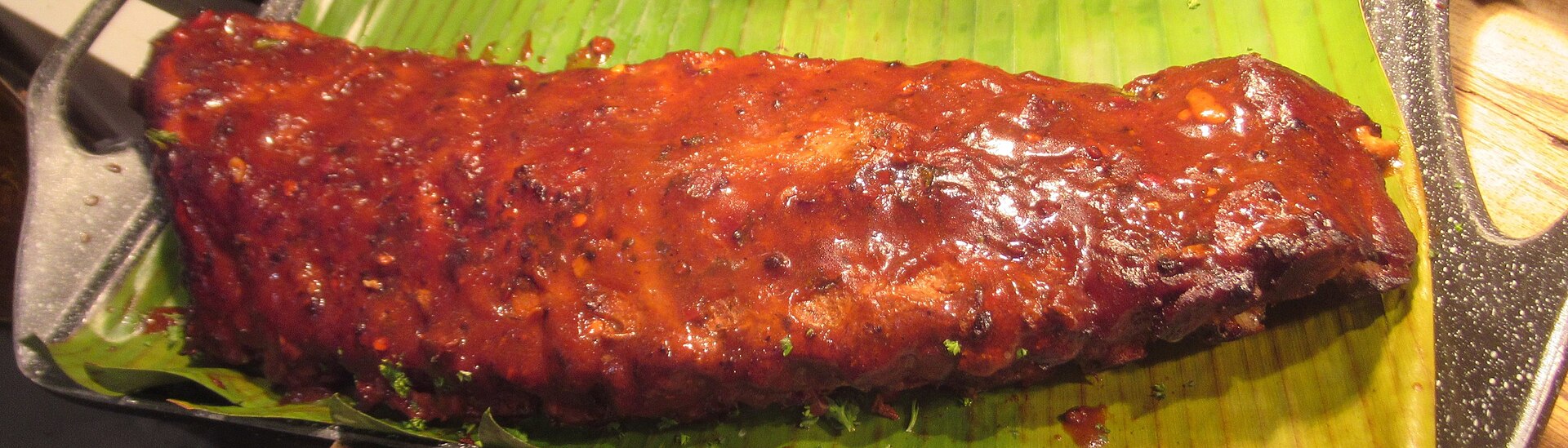 Żeberka BBQ z piekarnika